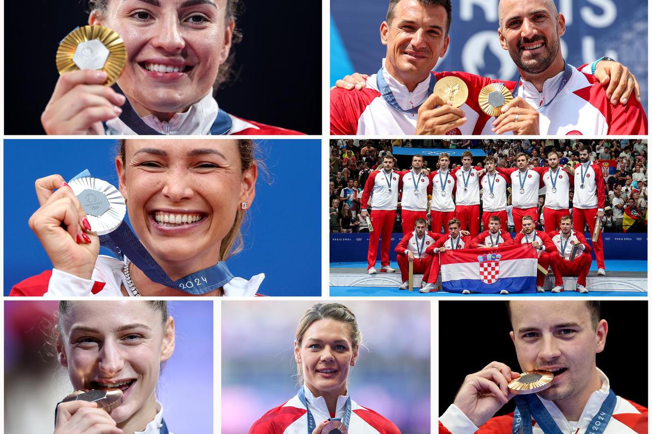 Hrvatska je osvojila ukupno sedam medalja na Olimpijskim igrama Pariz 2024