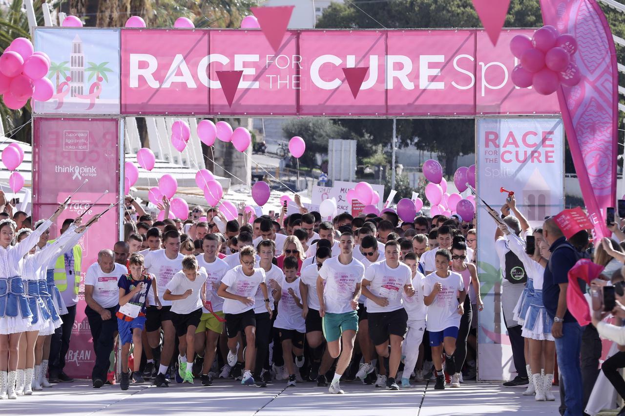 Split: Humanitarna utrka 'Race for the Cure' 