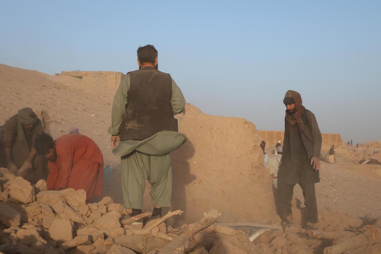 AFGHANISTAN-HERAT-EARTHQUAKE-AFTERMATH 