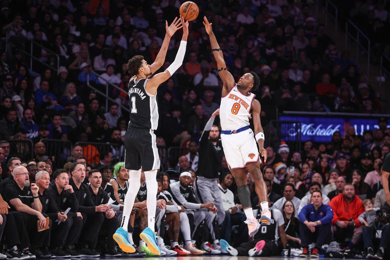 NBA: San Antonio Spurs at New York Knicks