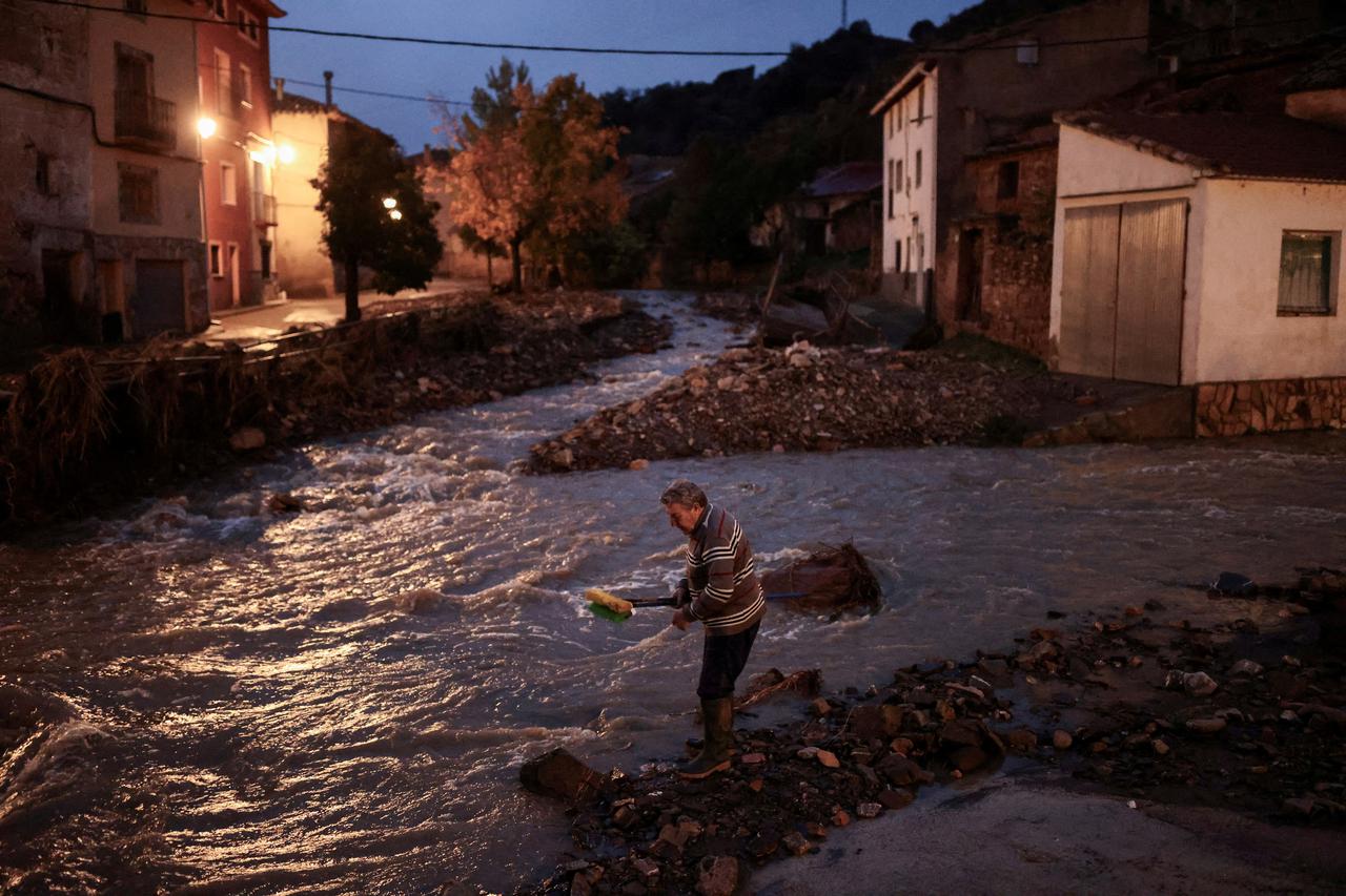 Floods in Spain kill at least 72 as year of rain falls in a day in Valencia