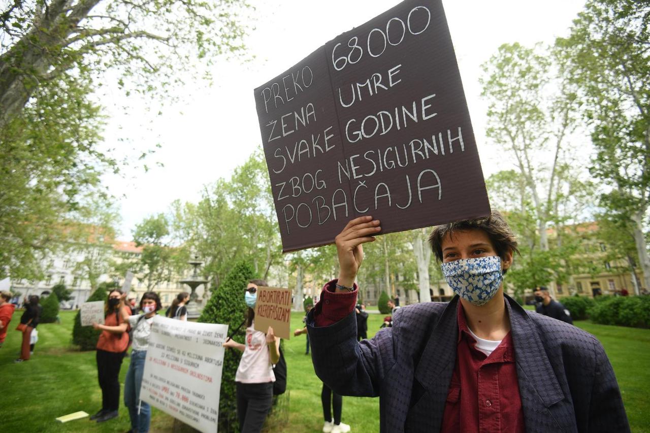 Zagreb: Prosvjed protiv Hoda na život