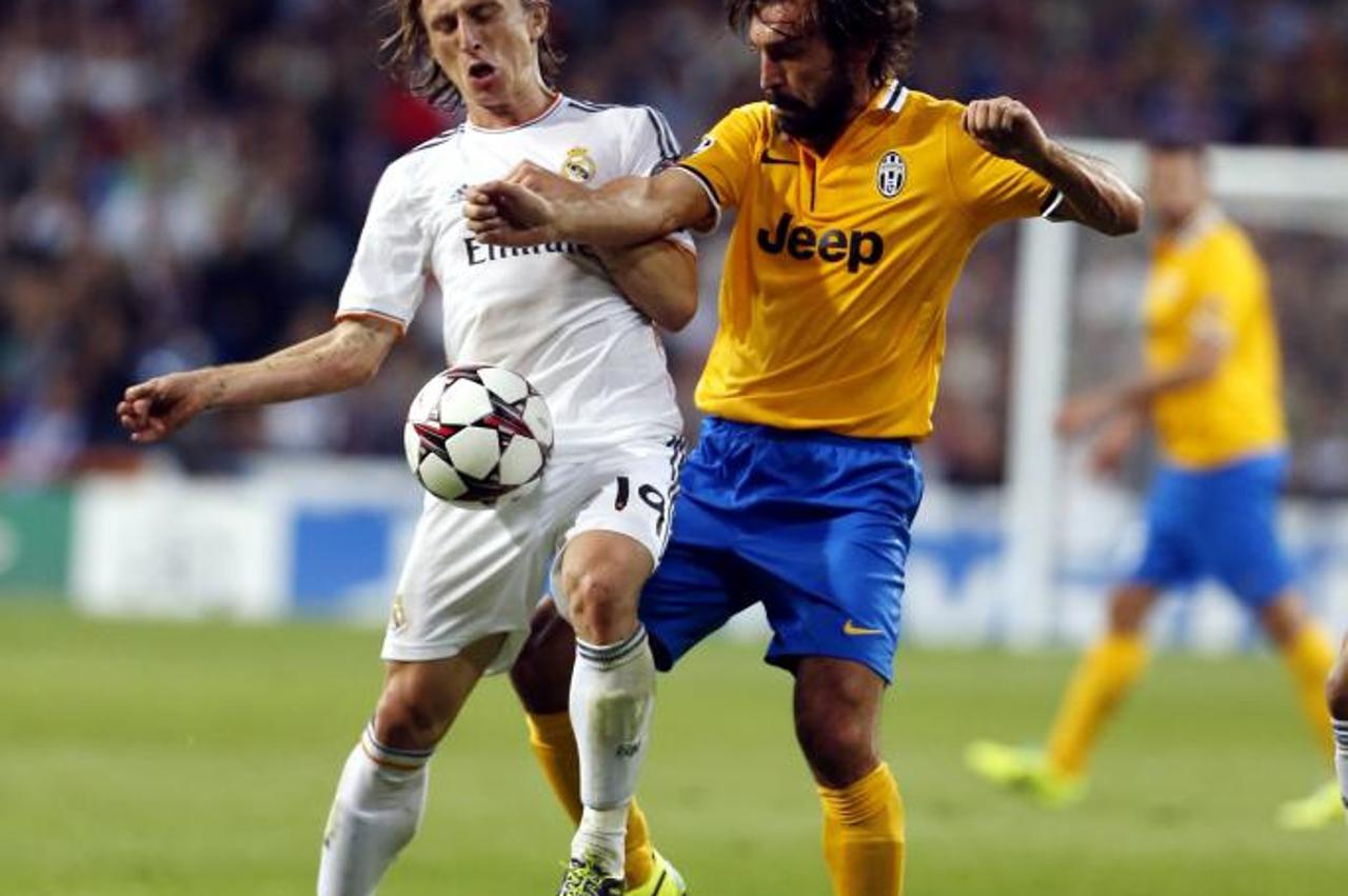 Luka Modrić i Andrea Pirlo