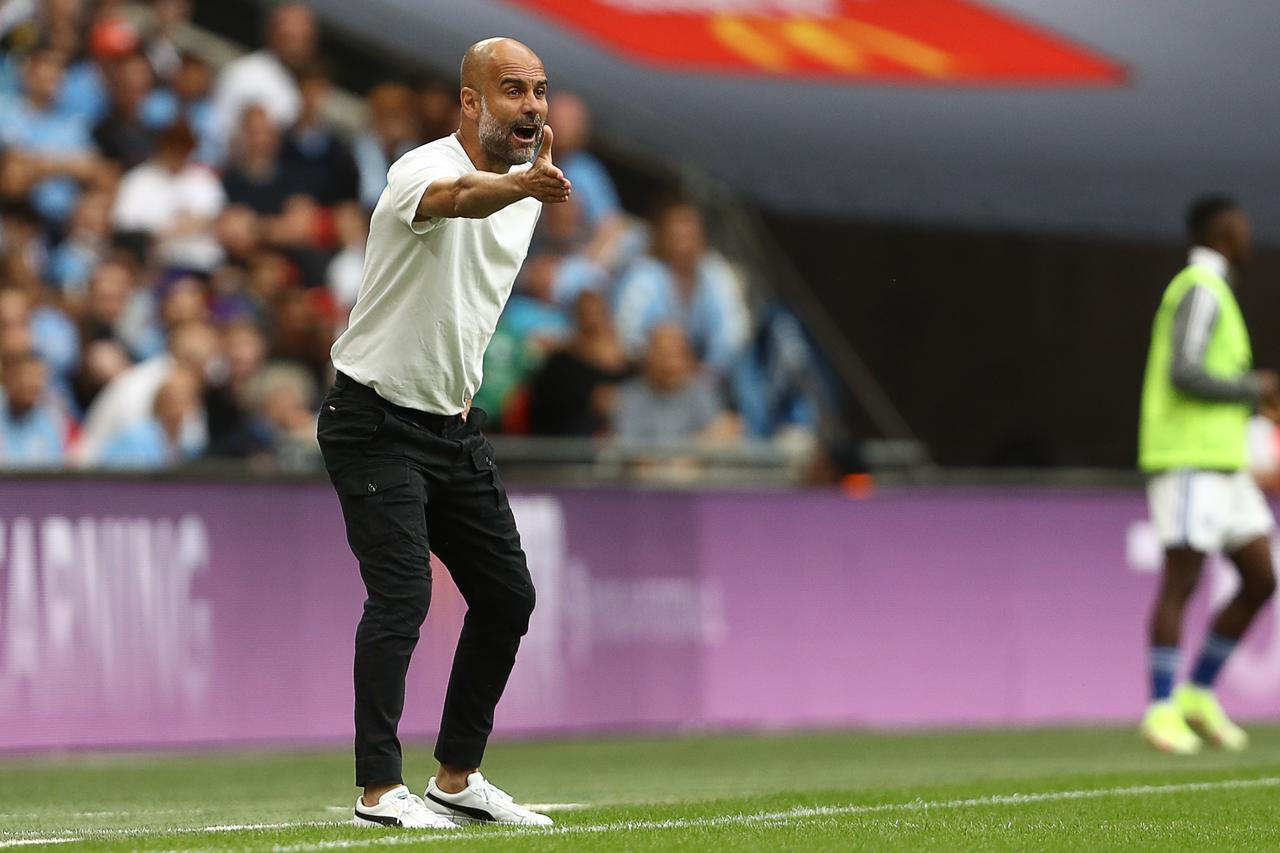 Leicester City v Manchester City - FA Community Shield - Wembley Stadium