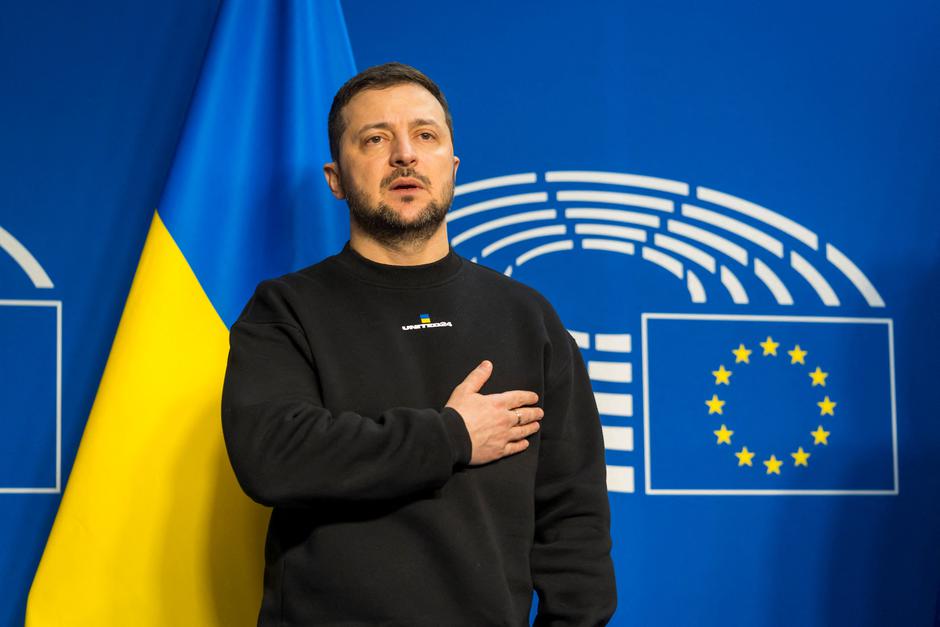 Zelenskiy addresses European Parliament in Brussels