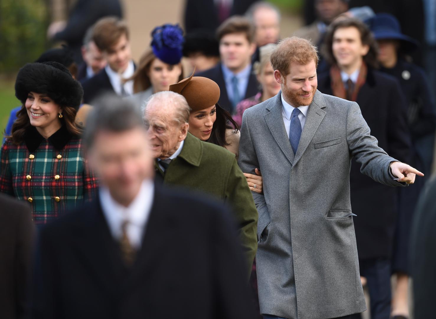 Ovo je prvi put da se Meghan u javnosti pojavila s ostalim članovima kraljevske obitelji. 