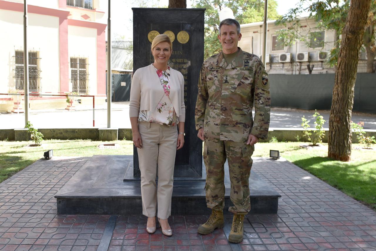 Kolinda Grabar Kitarović i John W. Nicholson