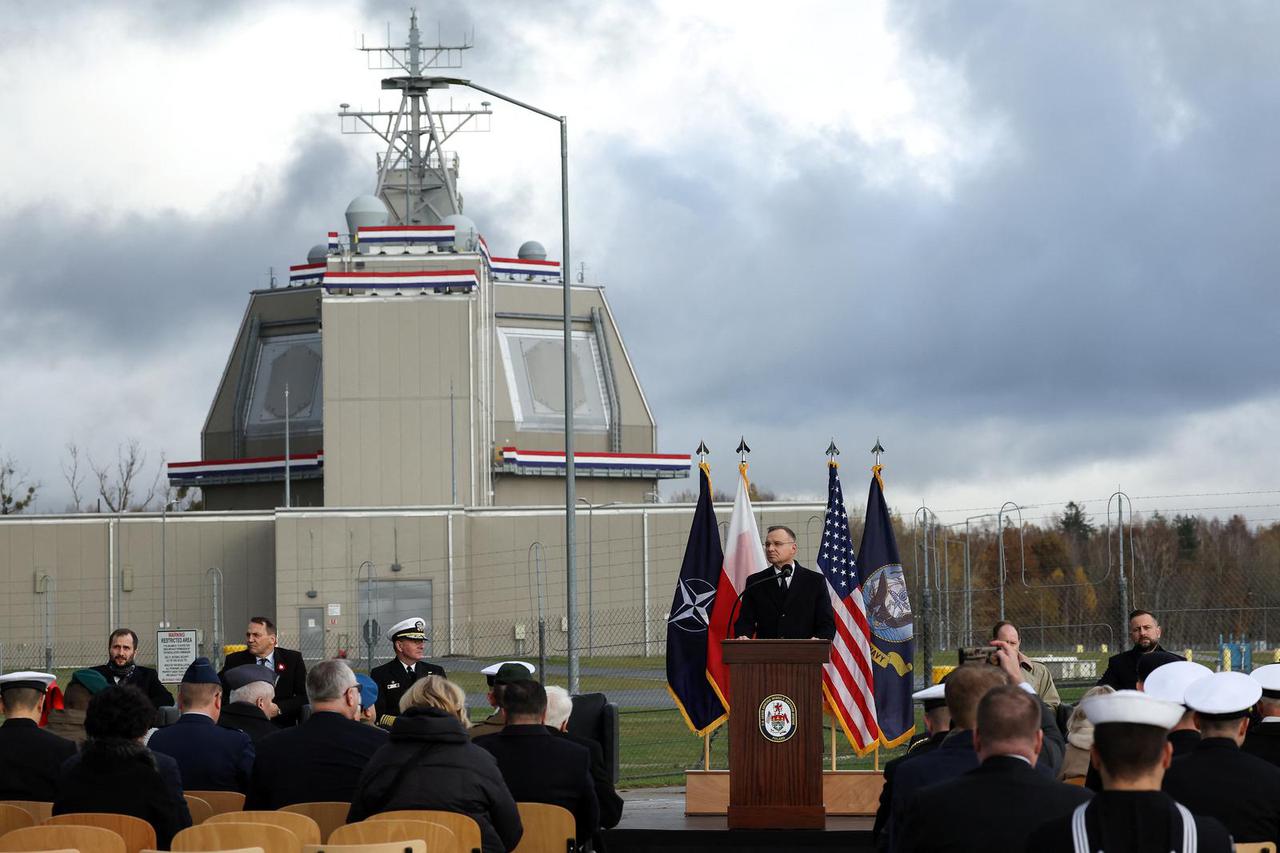 Inauguration of the American ballistic defence base for the "Aegis Ashore" system in Redzikowo