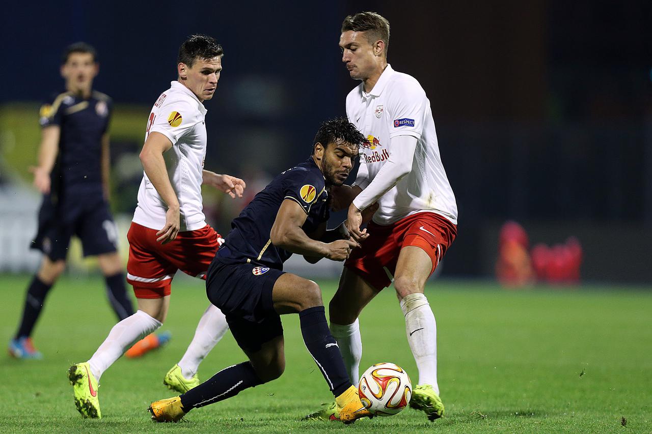 06.11.2014., stadion Maksimir, Zagreb - Europska liga, skupina D, 4. kolo, GNK Dinamo - Salzburg.  El Arbi Hillal Soudani.  Photo: Goran Stanzl/PIXSELL