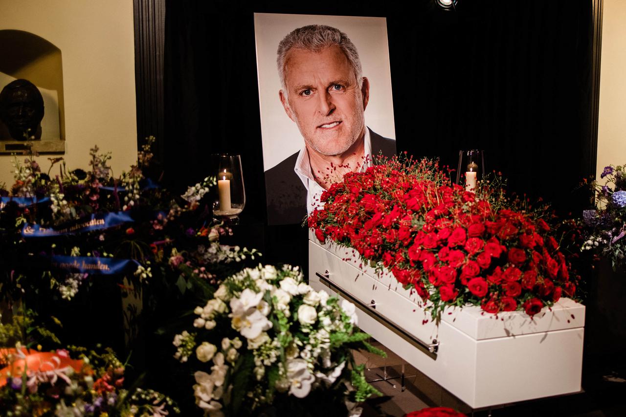 People Pay Final Tribute To Peter R. de Vries - Amsterdam