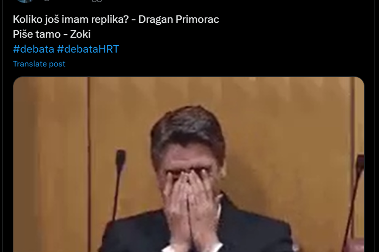 Reakcije na predsjedničku debatu na društvenim mrežama