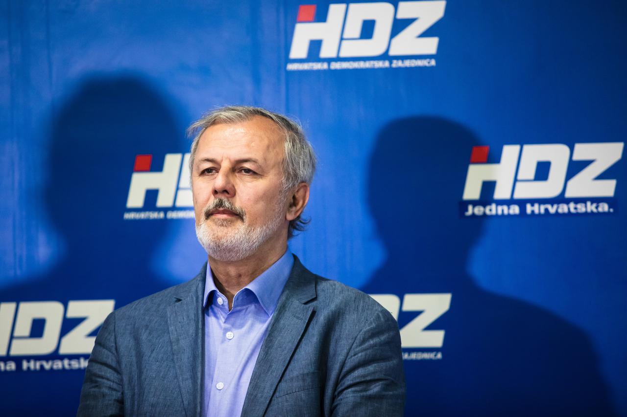 Split: Bačić i Sanader na konferenciji za medije HDZ-a