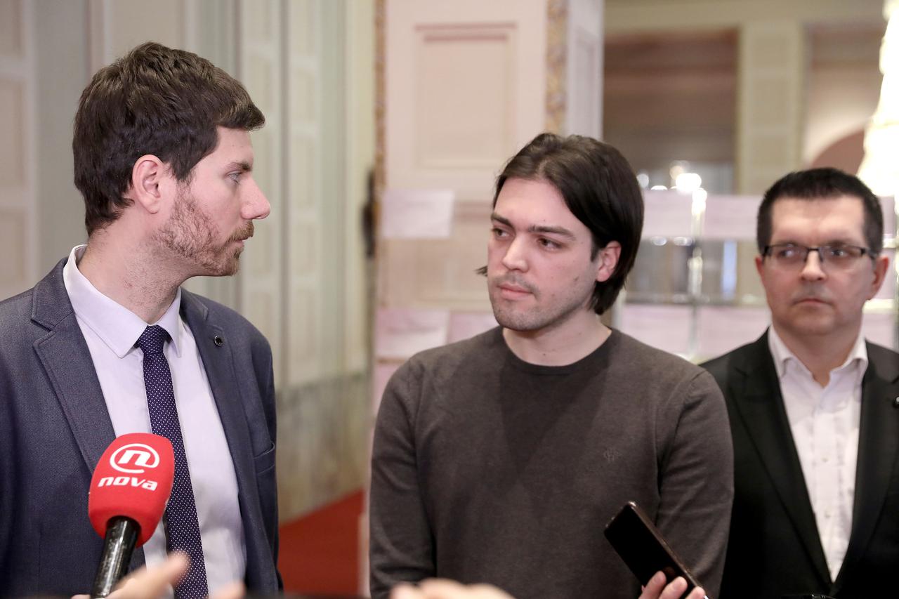 Sinčić i Pernar u Saboru održali konferenciju za medije