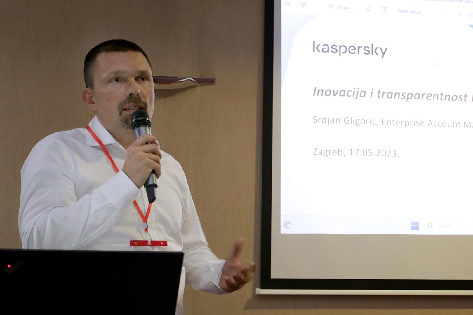 Srdjan Gligorić, Kaspersky