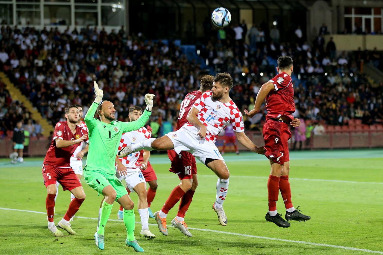 Erevan: Kvalifikacijska utakmica za UEFA Euro 2024., Armenija - Hrvatska