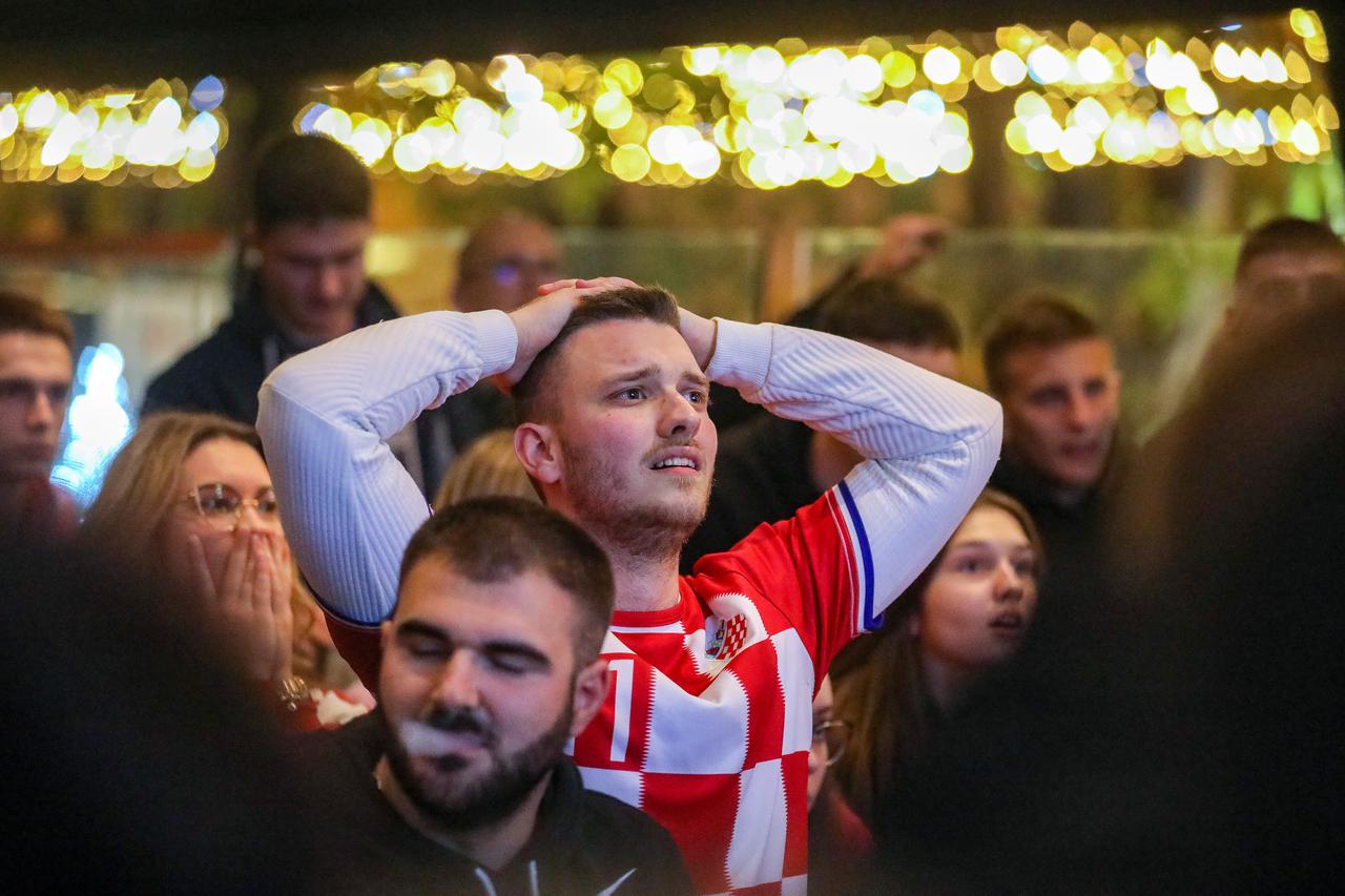 Pula: Navijanje se nastavilo i dugo nakon posljednjeg pogotka Hrvatske
