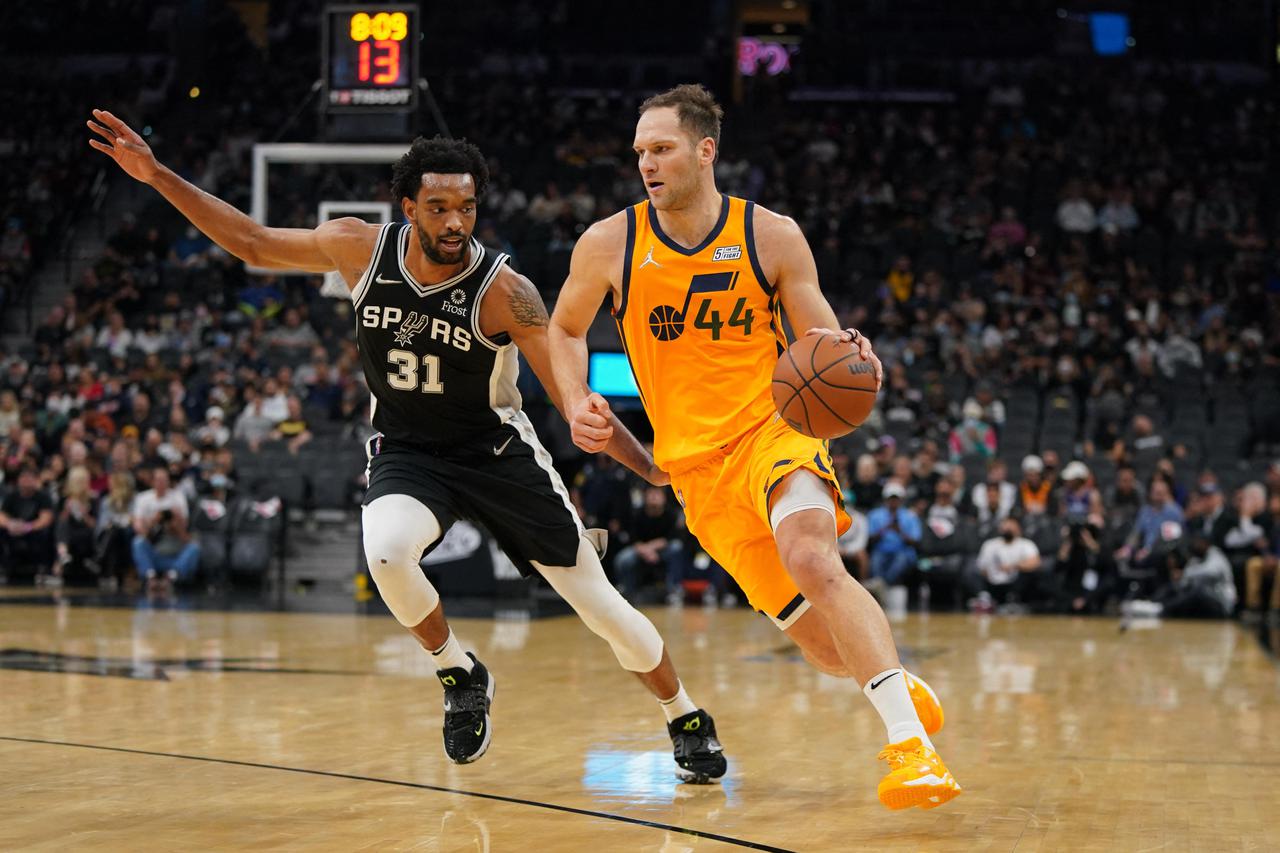 NBA: Utah Jazz at San Antonio Spurs