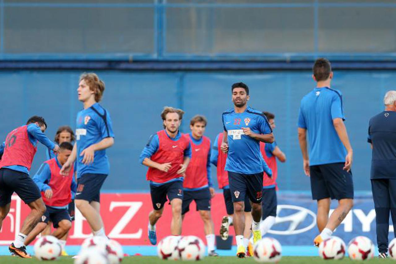 Hrvatska nogometna reprezentacija, trening (1)