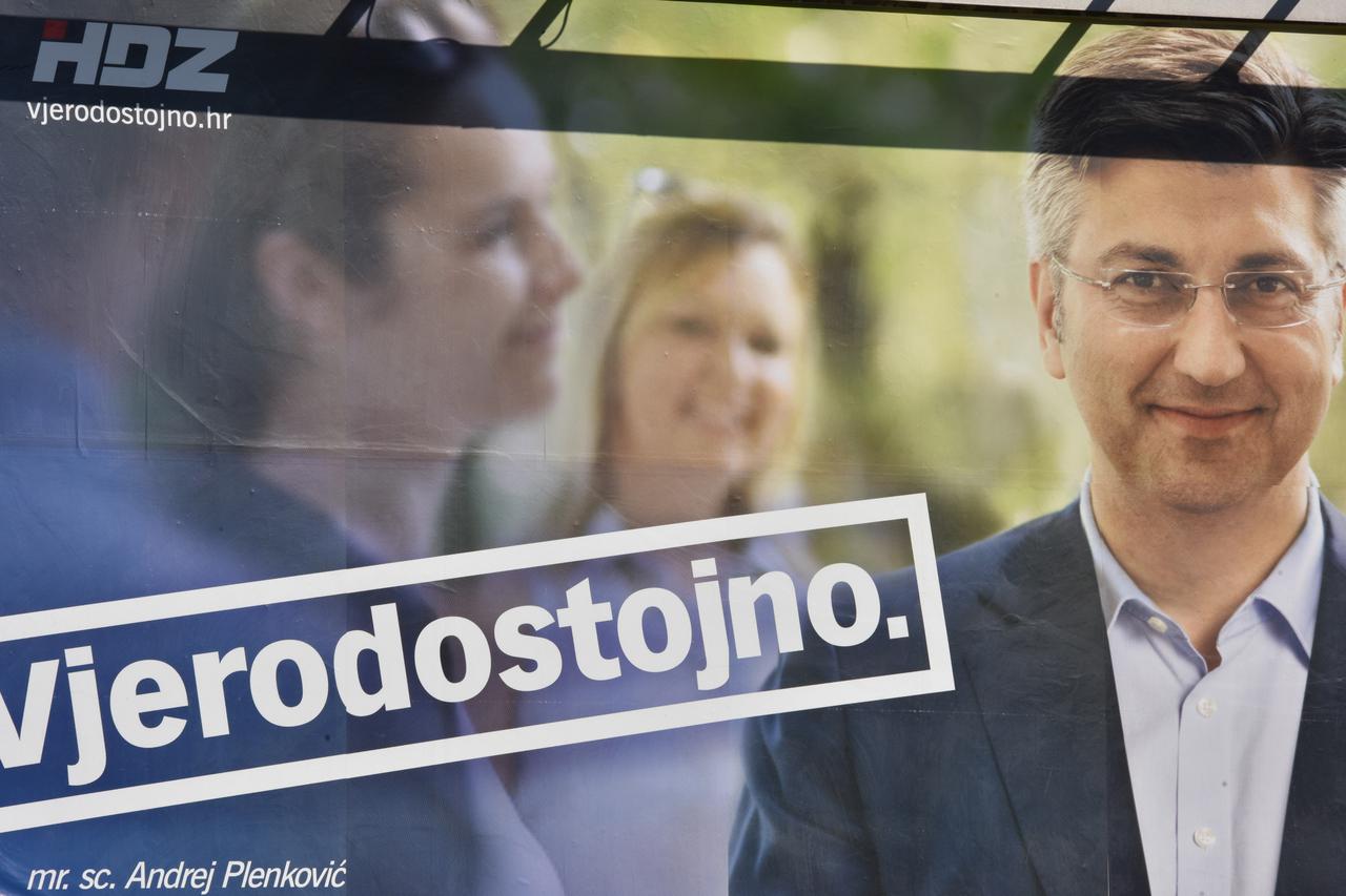 plenković, hdz, plakat