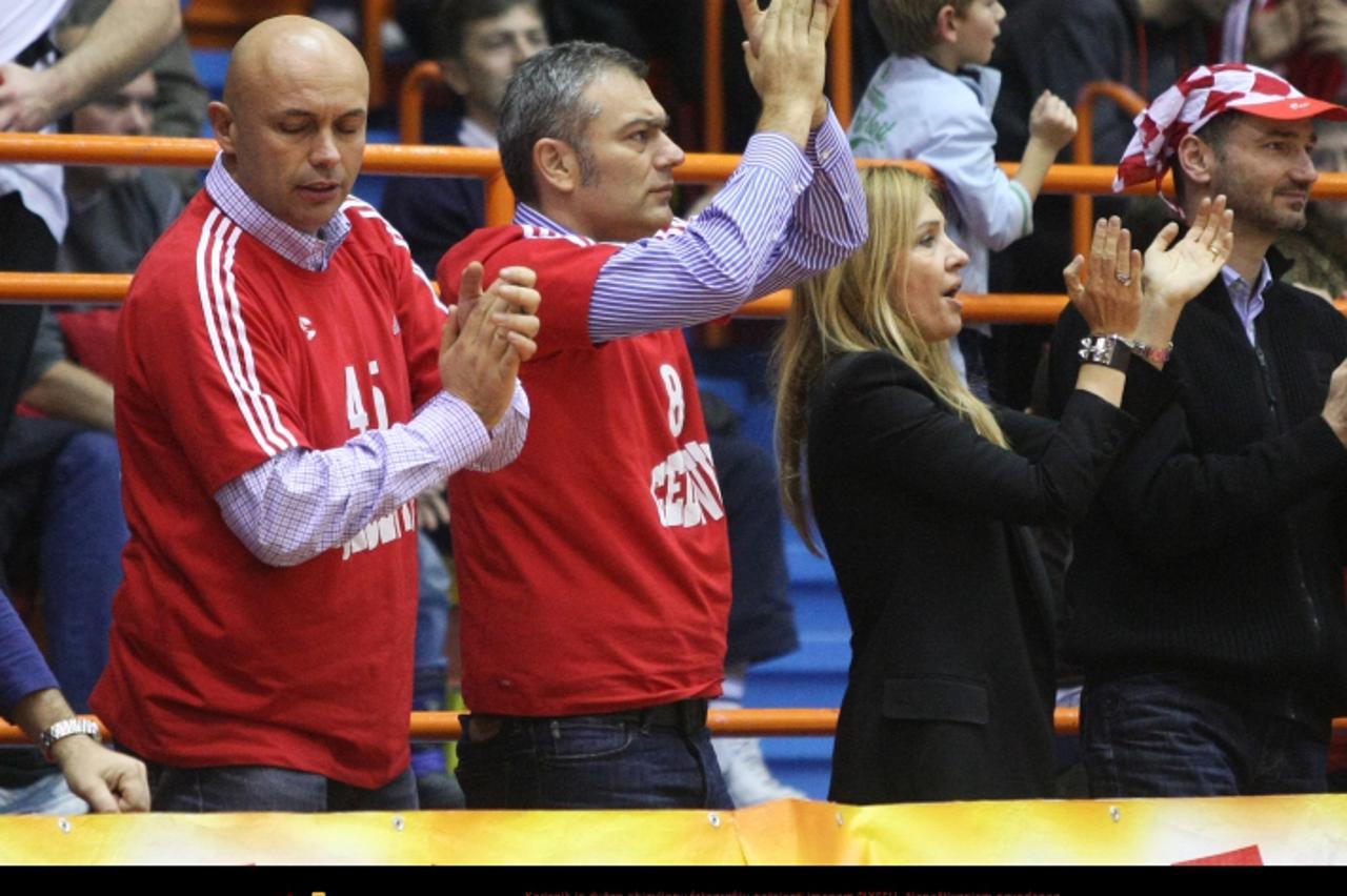 '17.12.2011., Zagreb - Kosarkaska utakmica 12. kola NLB Lige, KK Cedevita - KK Partizan. Emil Tedeschi.  Photo: Marko Prpic/PIXSELL'