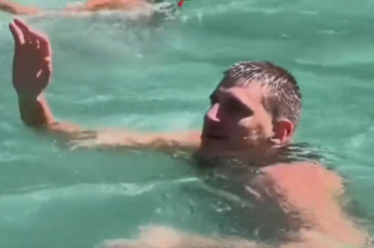 Jokić rafting