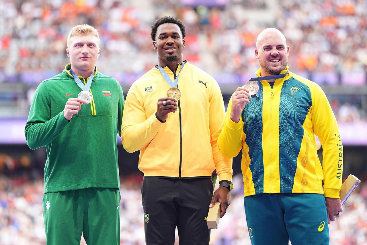 (PARIS2024) FRANCE-PARIS-OLY-ATHLETICS-DISCUS THROW-MEN