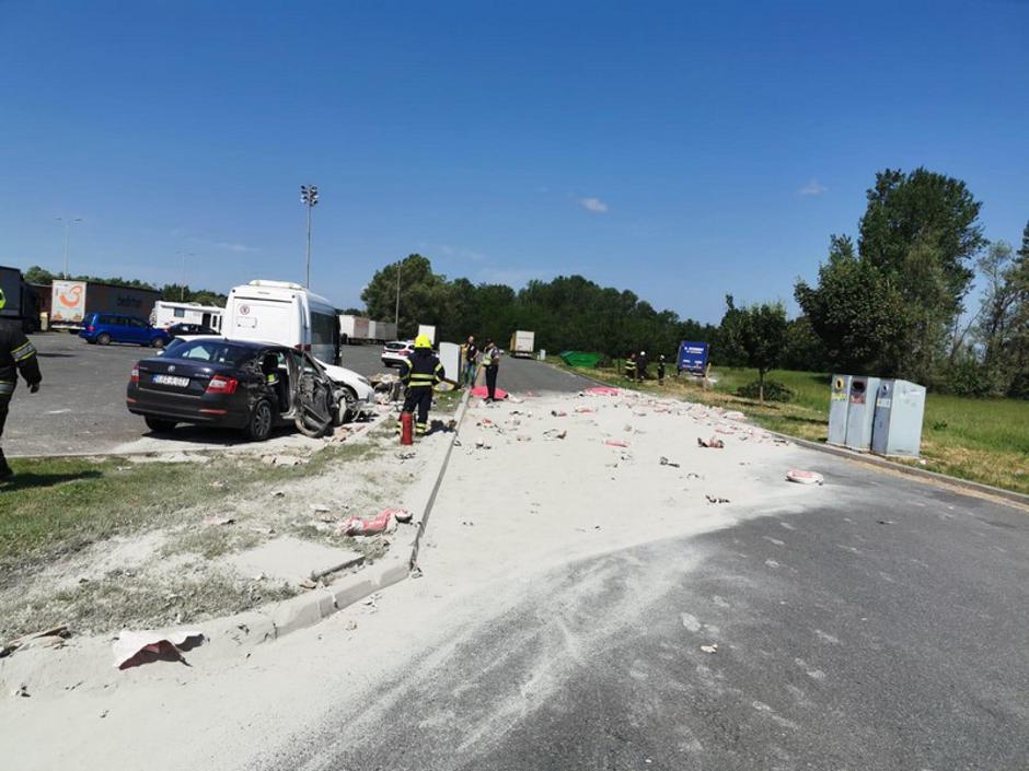 Teška prometna nesreća na autocesti