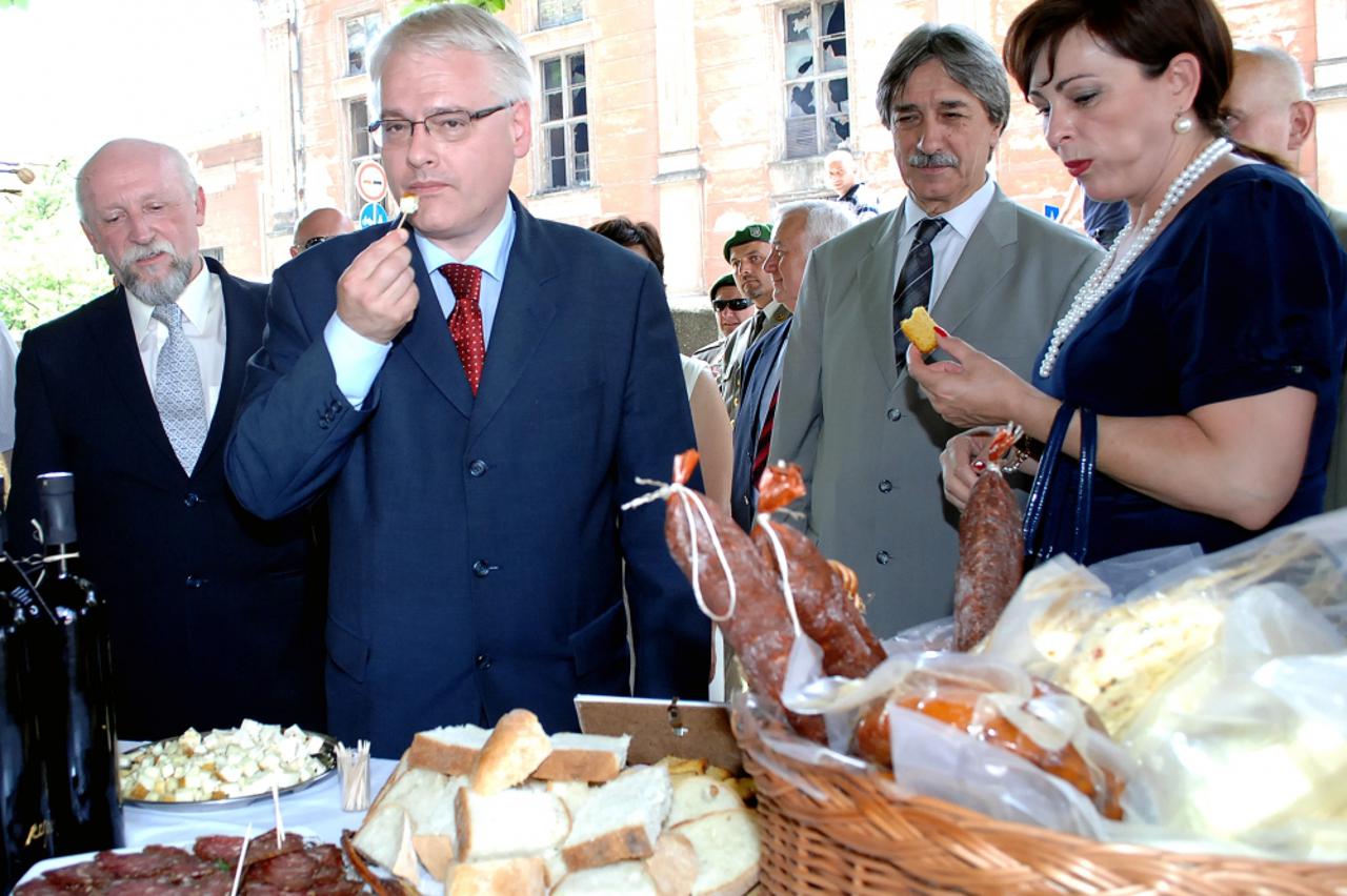 Dan Sisačko moslavačke županije proslavio je u Sisku i predsjendik Ivo Josipović