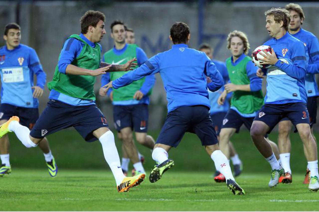 Hrvatska nogometna reprezentacija, trening (1)