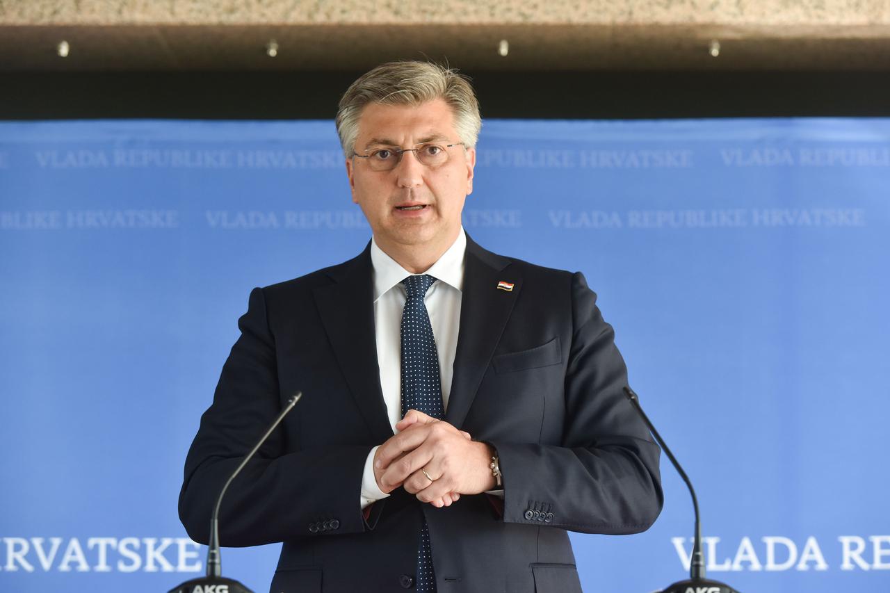 Nadrej Plenković obrušio se na novinare i napustio konferenciju za medije