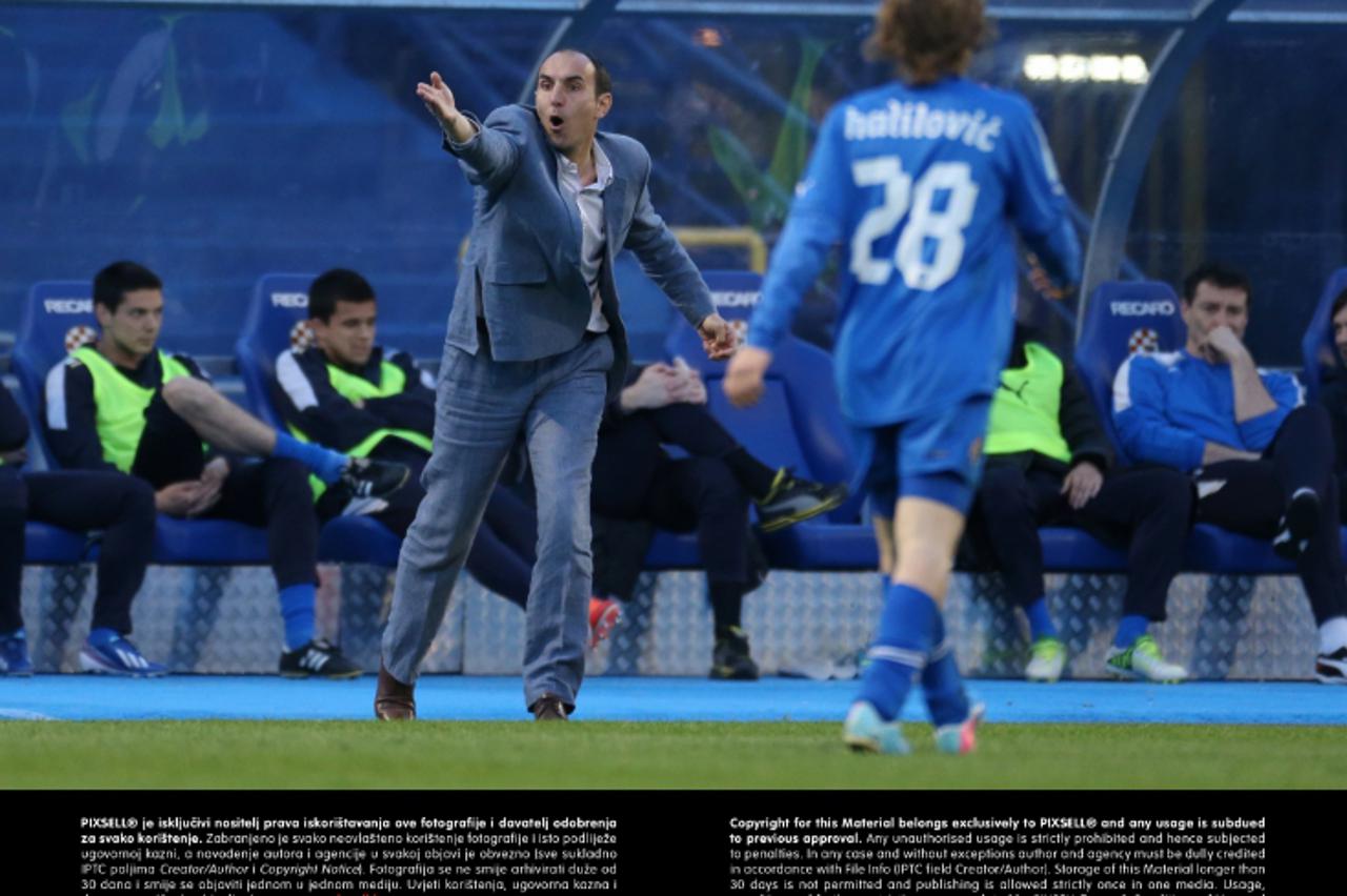 '14.04.2013., stadion Maksimir, Zagreb - MAXtv 1. HNL, 27. kolo, Dinamo Zagreb - NK Inter Zapresic. Krunoslav Jurcic, trener Dinama.  Photo: Marko Lukunic/PIXSELL'