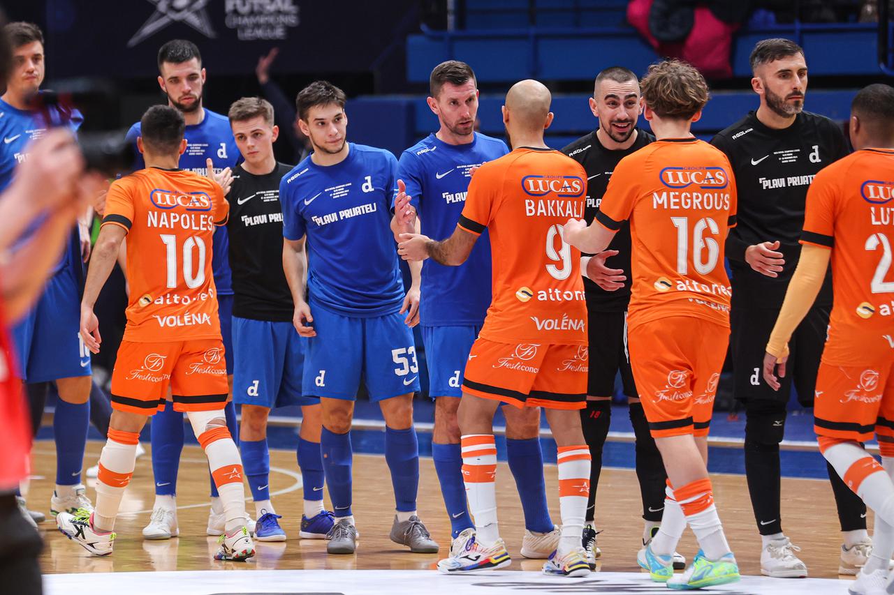 Susret Futsal Dinama i Etoile Lavalloisea u 2. kolu Elitne runde Lige prvaka