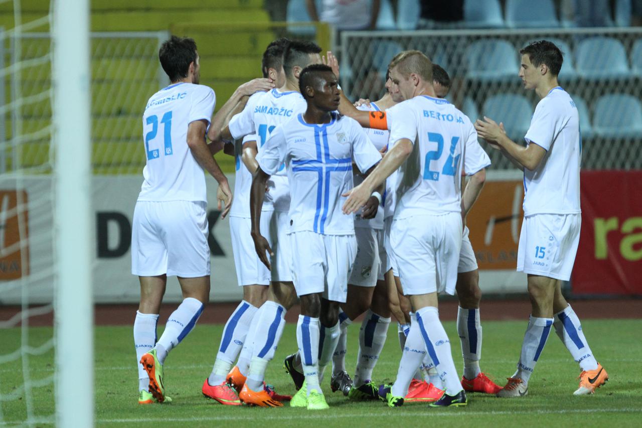 07.08.2014., stadion Kantrida, Rijeka - Druga utakmica 3. pretkola UEFA Europske lige, HNK Rijeka - V?­kingur Gota. Photo: Nel Pavletic/PIXSELL