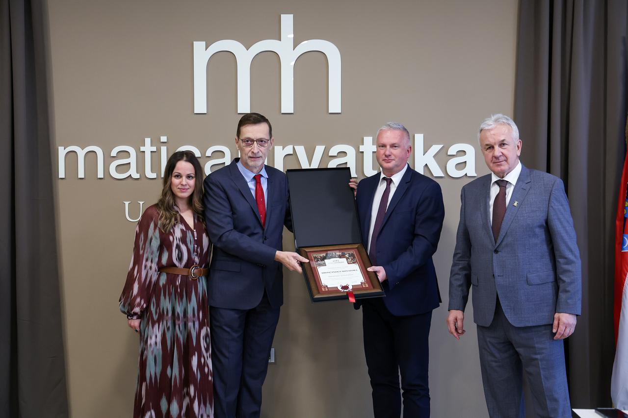 Zagreb: Matica hrvatska dodijelila povelje sponzorima i donatorima