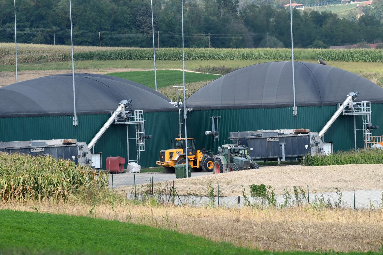Bioplinska elektrana, bioplinsko postrojenje Orehovec