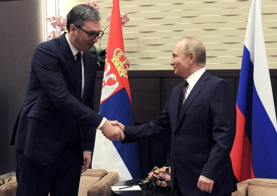 Putin, Vučić