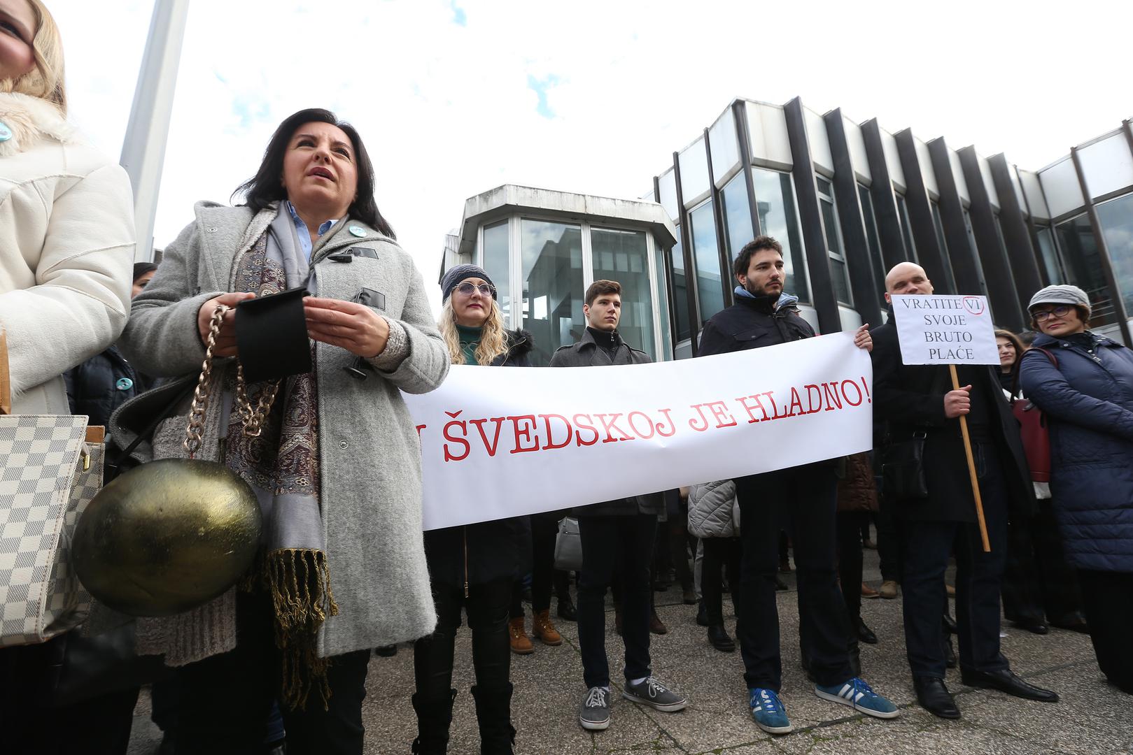 Prosvjedni skup liječnika specijalista, specijalizanata i stažista

