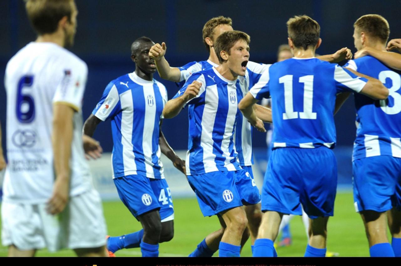 '19.08.2012., stadion Maksimiru, Zagreb - 1. HNL, 5. kolo, Lokomotiva Zagreb - GNK Hajduk Split. Andrej Kramaric Photo: Marko Lukunic/PIXSELL'