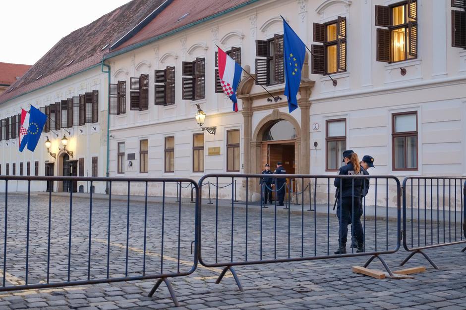 Zagreb: Policijsko osiguranje nakon pucnjave na Markovom trgu