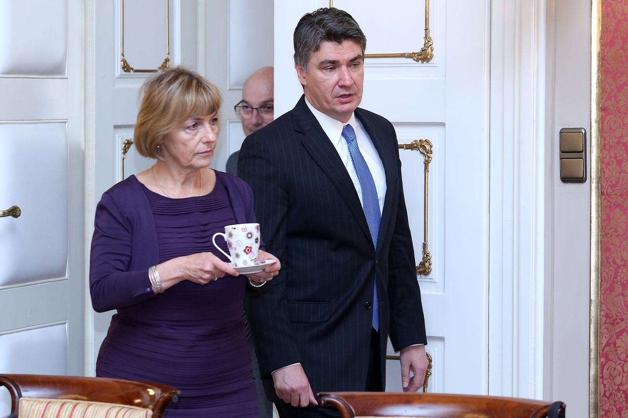 Vesna Pusić,Zoran Milanović