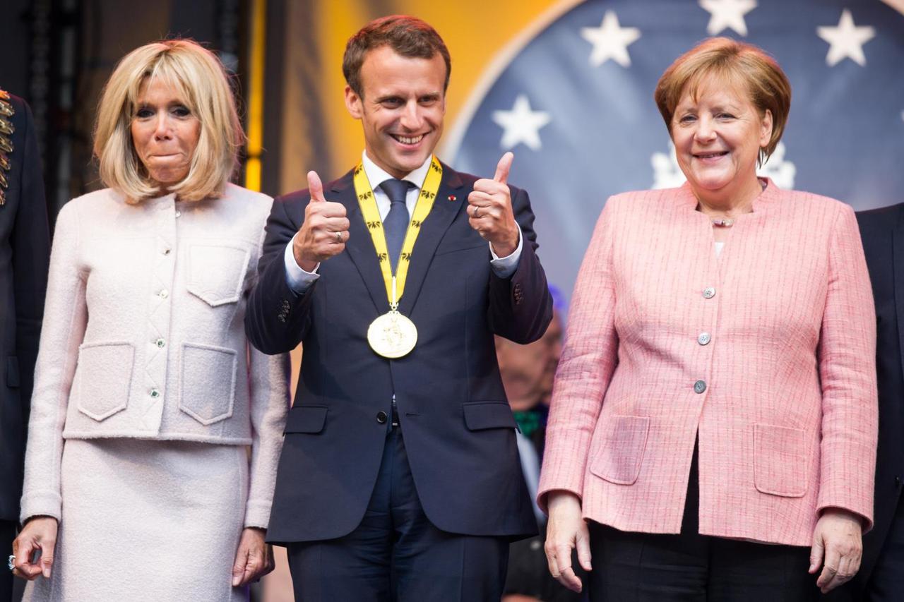 Macron i Merkel