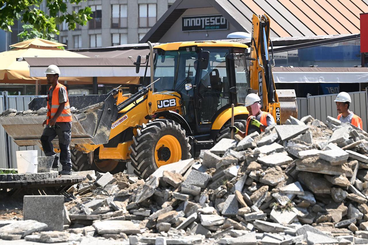 Zagreb: Počeli su radovi na obnovi Trešnjevačke tržnice