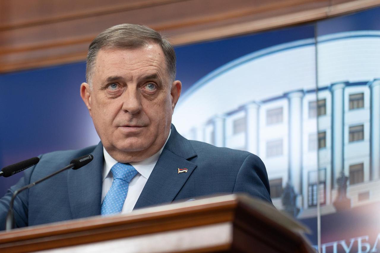 Predsjednik Republike Srpske Milorad Dodik održao je u Banja Luci konferenciju za medije 