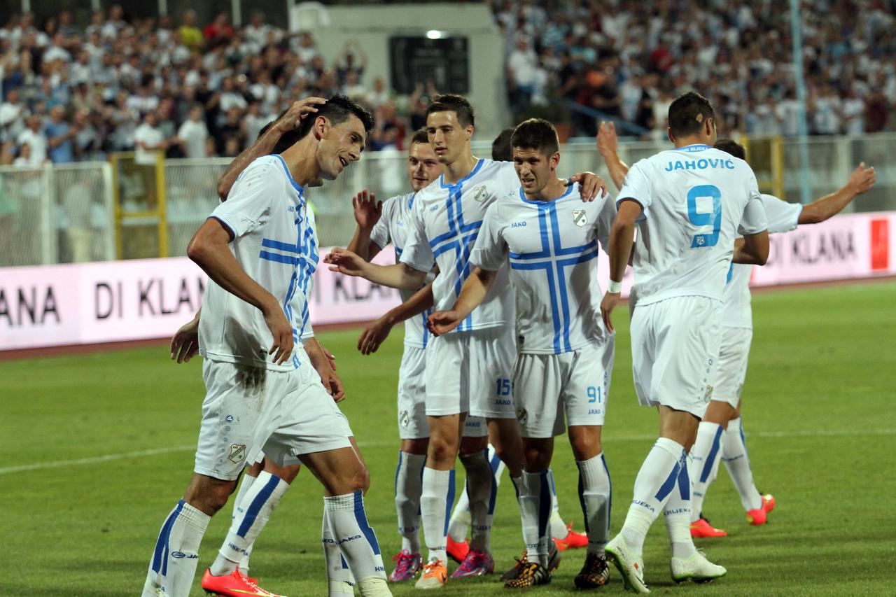 17.07.2014., stadion Kantrida, Rijeka - Prva utakmica 2. pretkola Europske lige, HNK Rijeka - Ferencvarosi TC. Photo: Goran Kovacic/PIXSELL