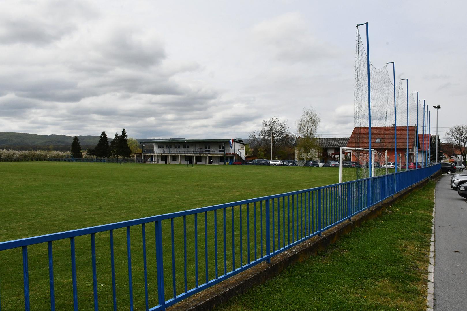 15.04.2023., Pozega - Pogled na NK Eminovci u kojem je trenirao Jakov Bockaj, 20-godisnjak i mladi vojnik kojeg je nasmrt pretukao 21-godisnjak.   Photo: Ivica Galovic/PIXSELL