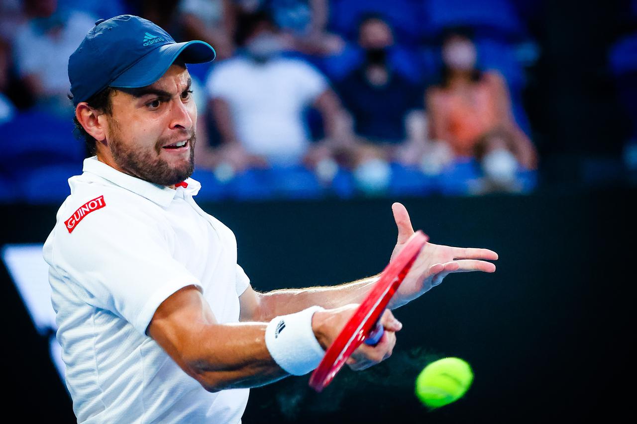 TENNIS AUSTRALIAN OPEN MEN 1/2 FINAL DJOKOVIC VS KARATSEV