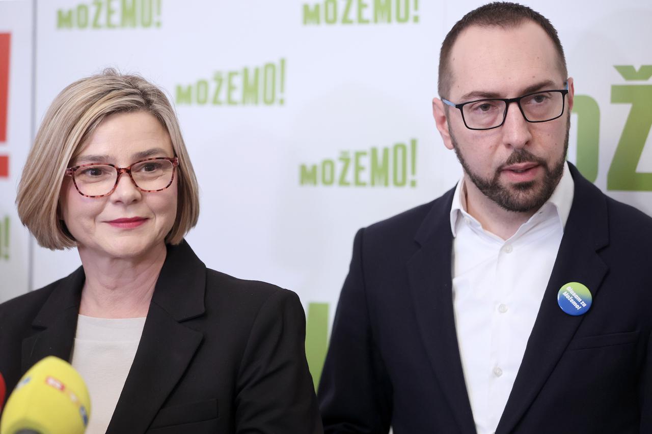 Zagreb: Konferencija za medije stranke Možemo!