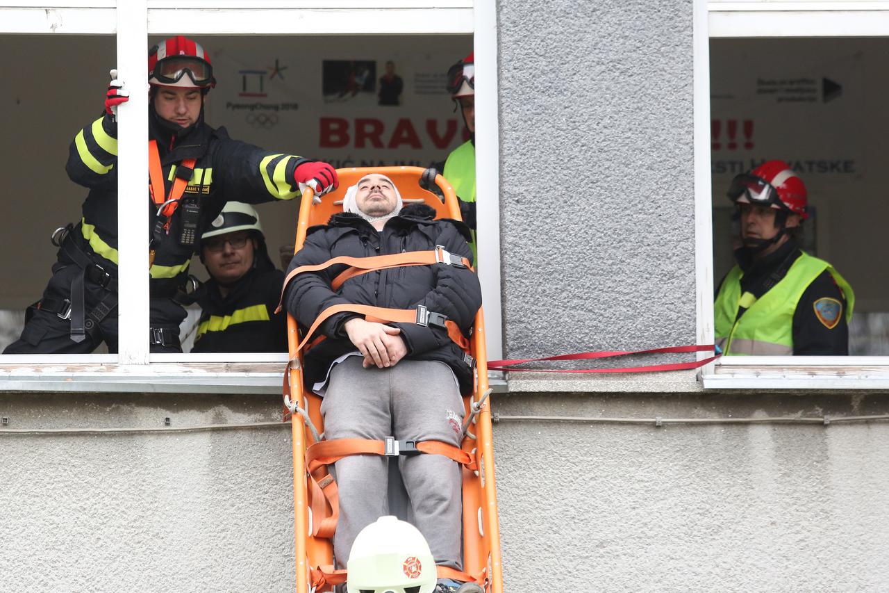 Vježba postrojbi civilne zaštite