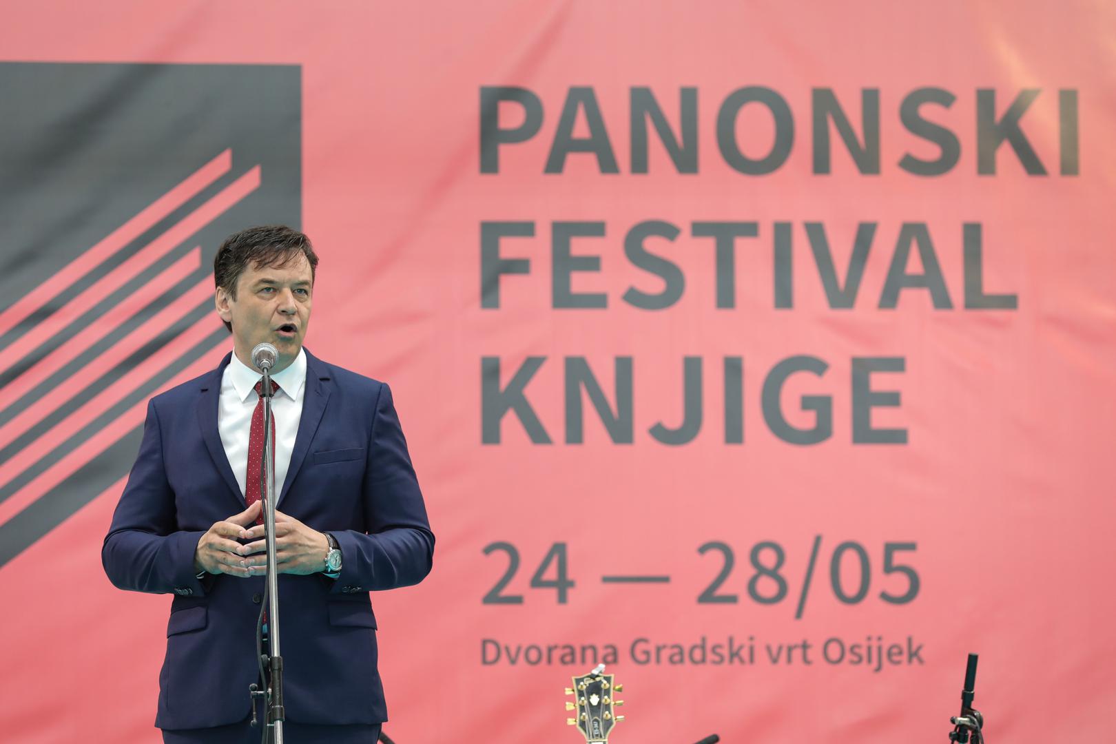 24.05.2023., Osijek - Otvorenje Panonskog festivala knjige, prvi sajam knjige u Osijeku. Photo: Dubravka Petric/PIXSELL