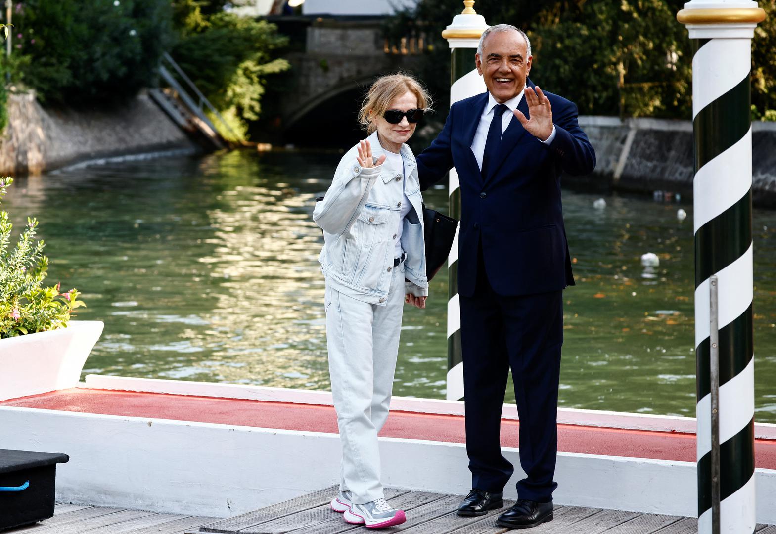  Isabelle Huppert, Alberto Barbera